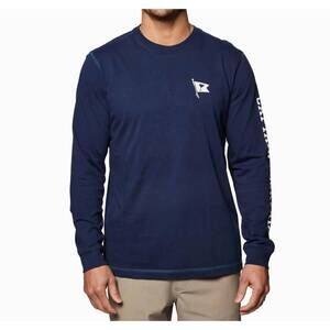 NEW TOES ON THE NOSE yacht club long sleeve tee in navy